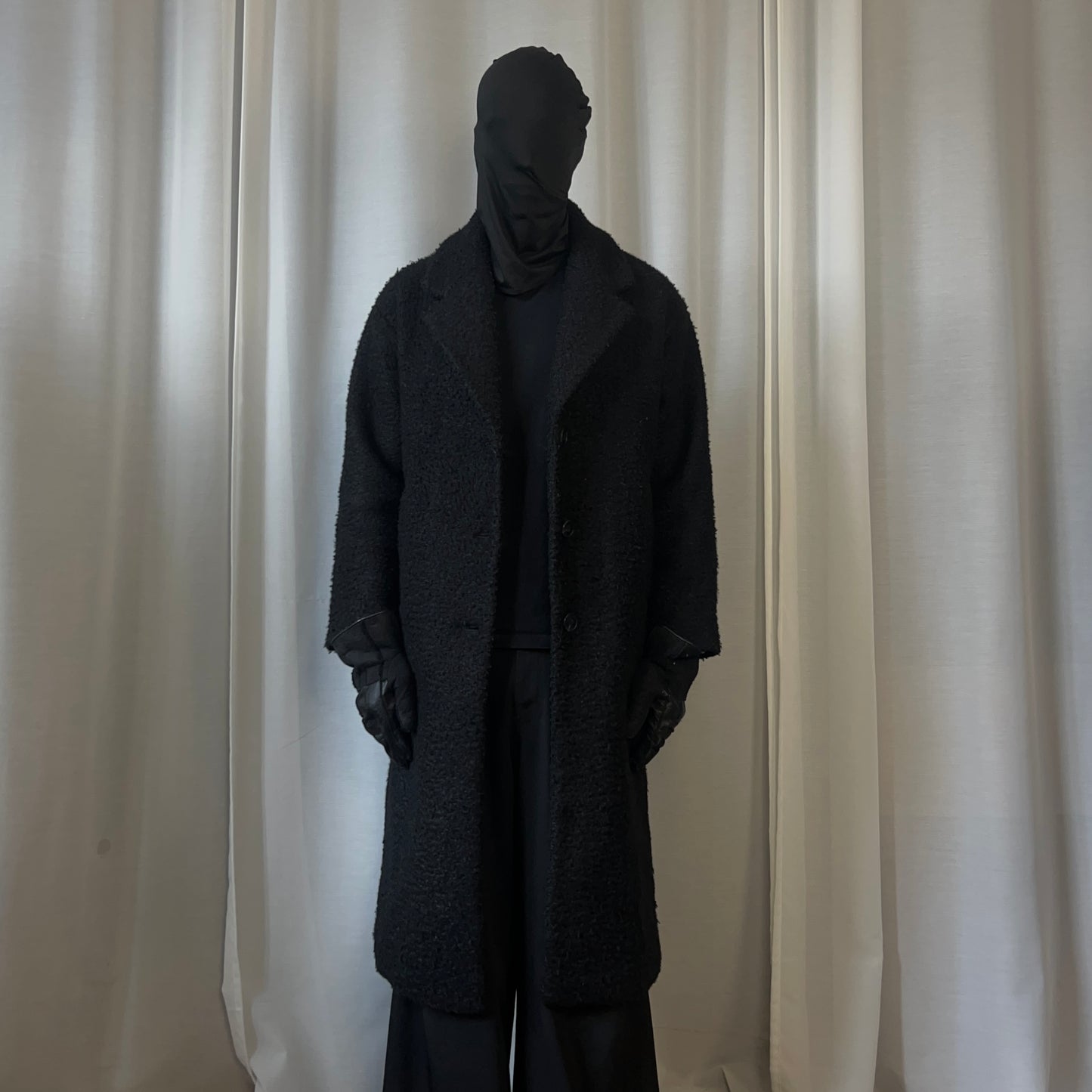 Ann Demeulemeester Fuzzy Wool Coat