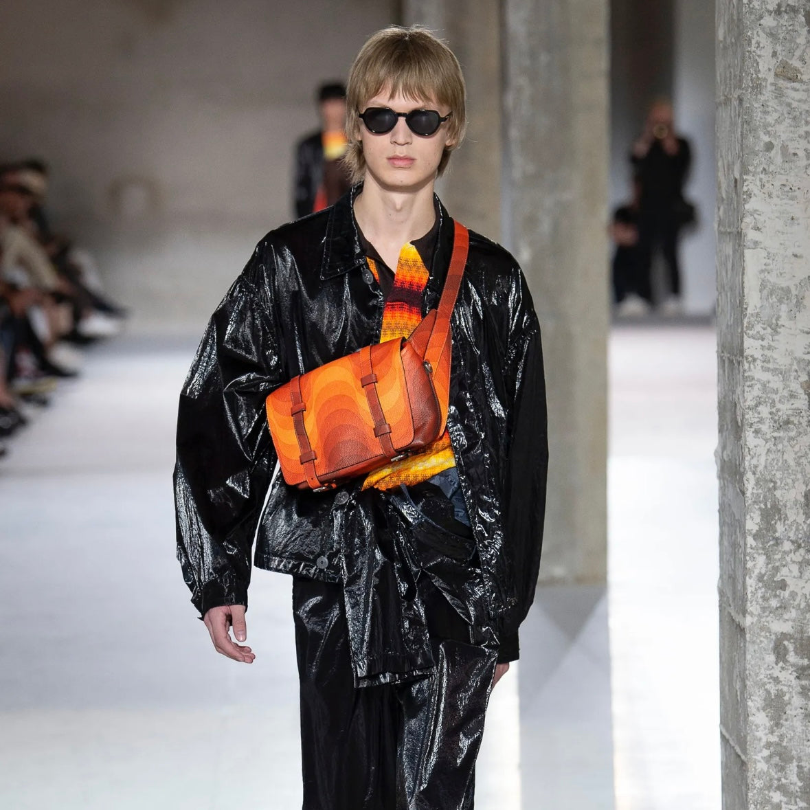Dries Van Noten Vinyl Work Jacket - SS19