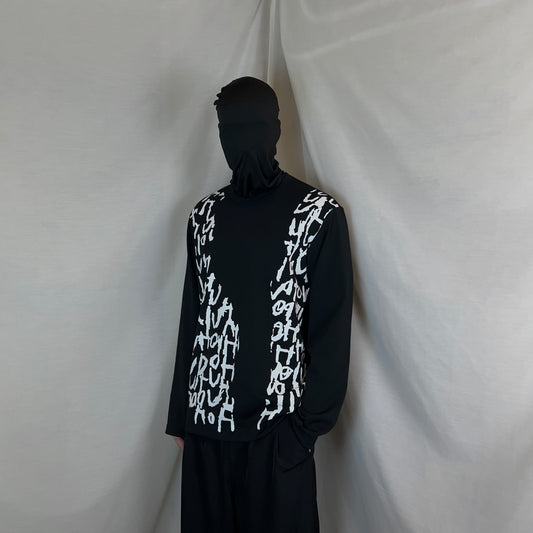 Comme des Garcons Homme Plus Graffiti Print Longsleeve - AW23