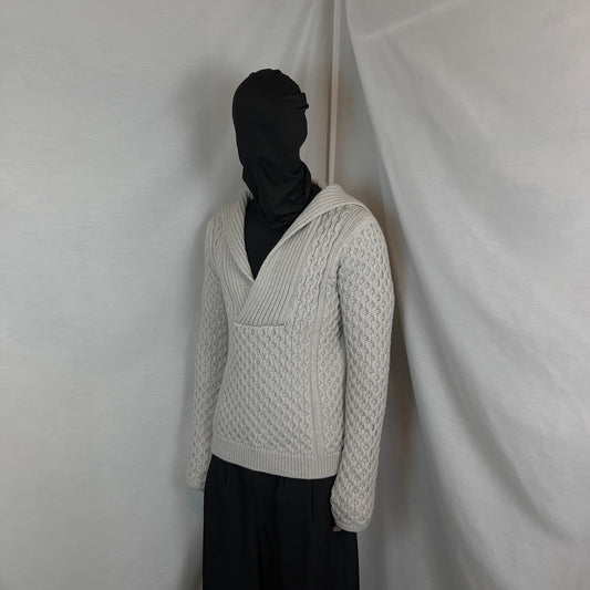 Gucci by Frida Giannini Shawl Collar Cable Knit - AW10