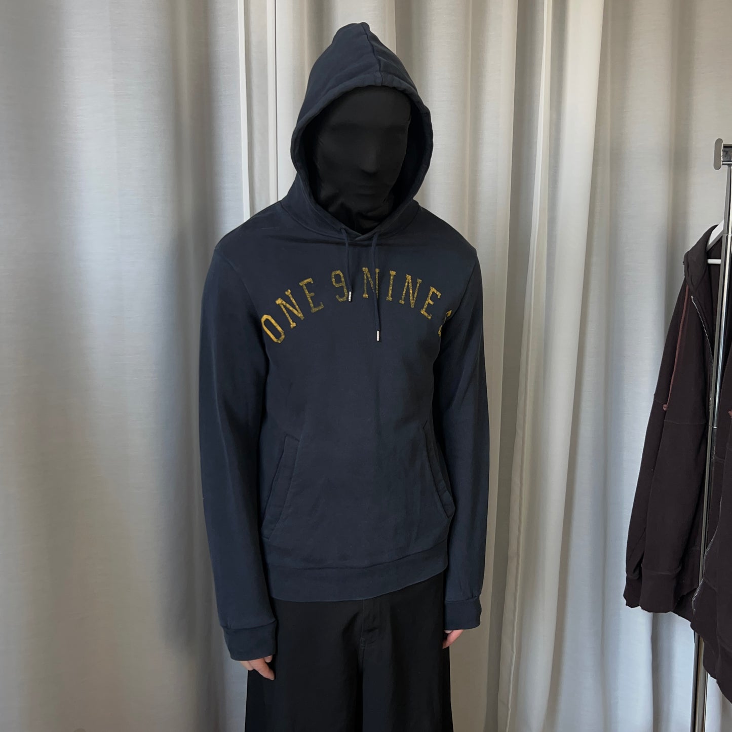 Raf Simons One 9 Nine 5 Print Hoodie