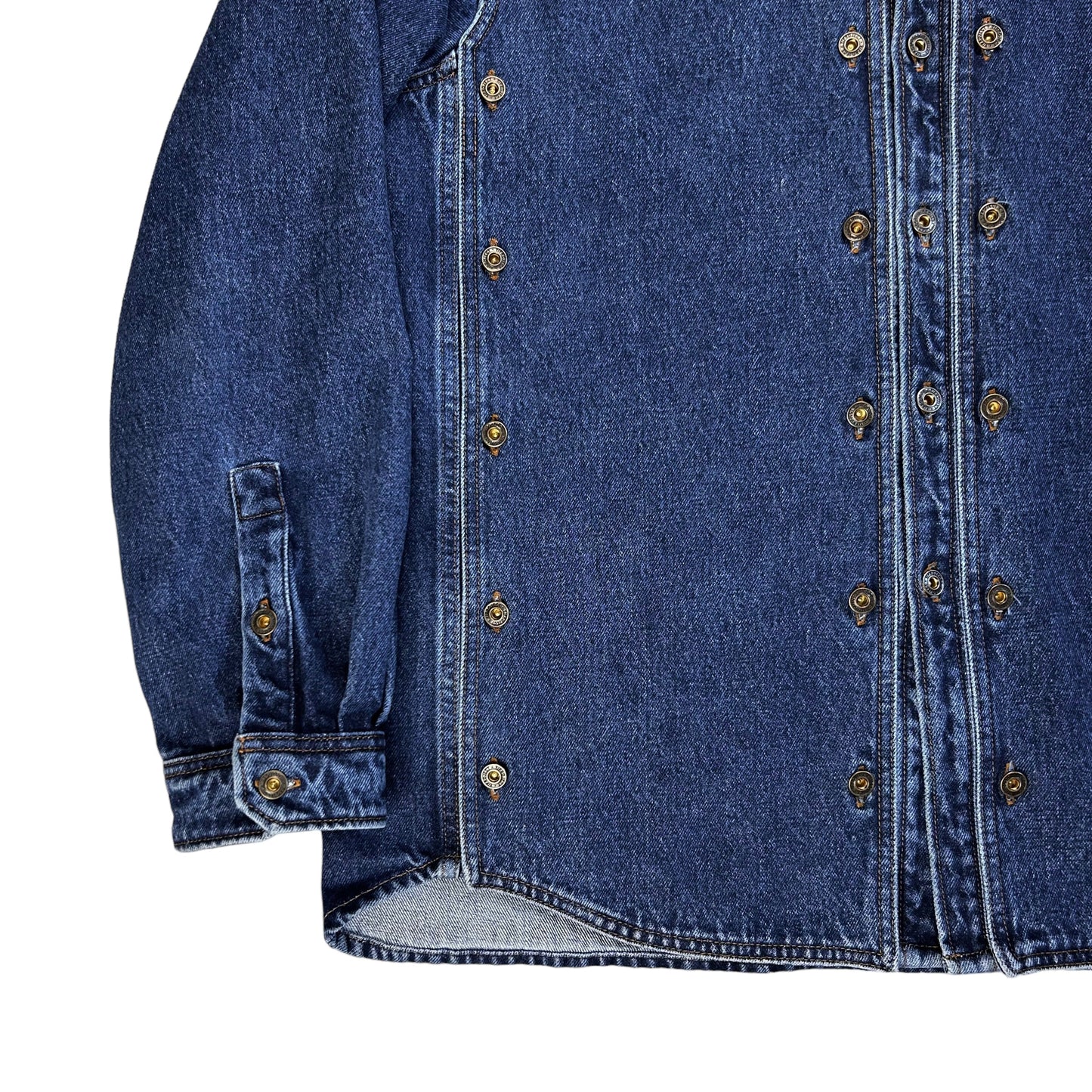Y/Project Snap Panel Denim Shirt - AW22