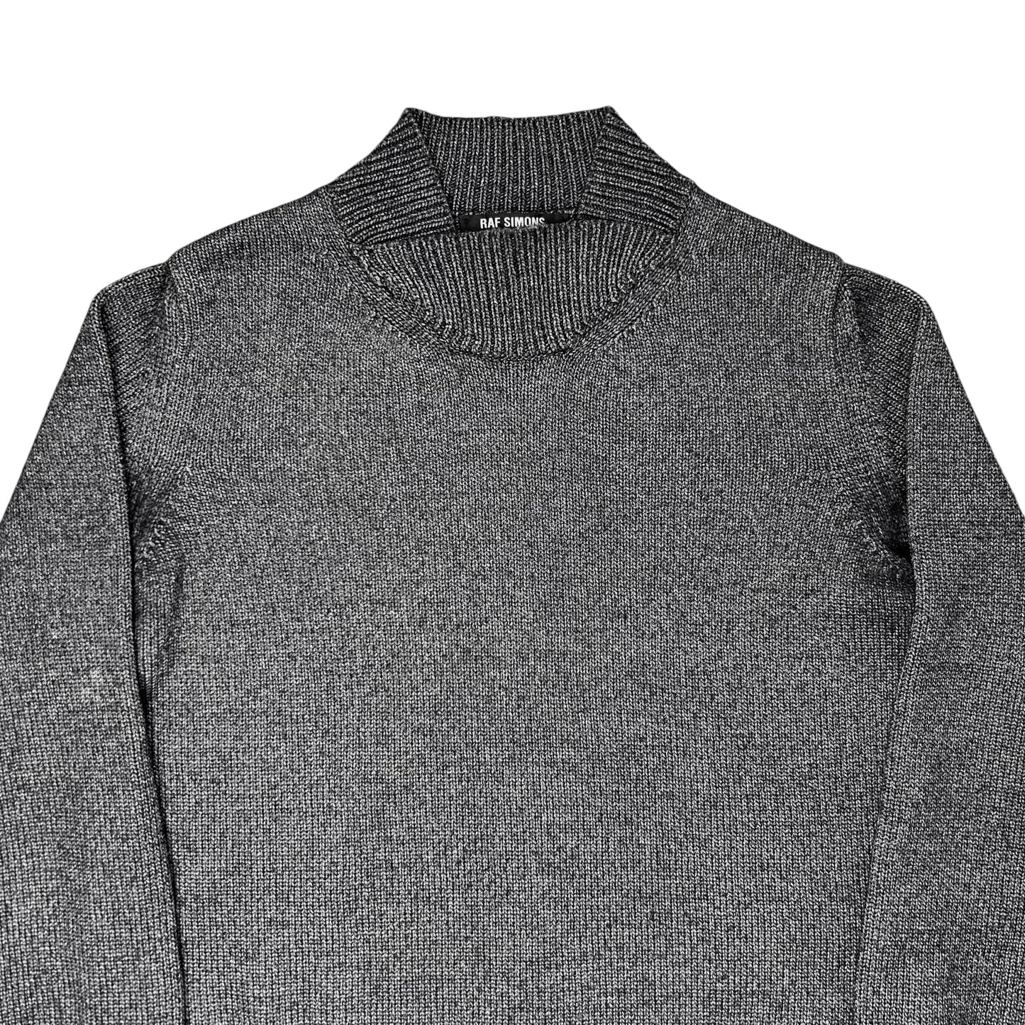 Raf Simons Twist Collar Knit Sweater - AW07