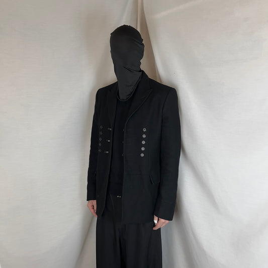Dior Homme Hook Closure Cashmere Jacket - AW06