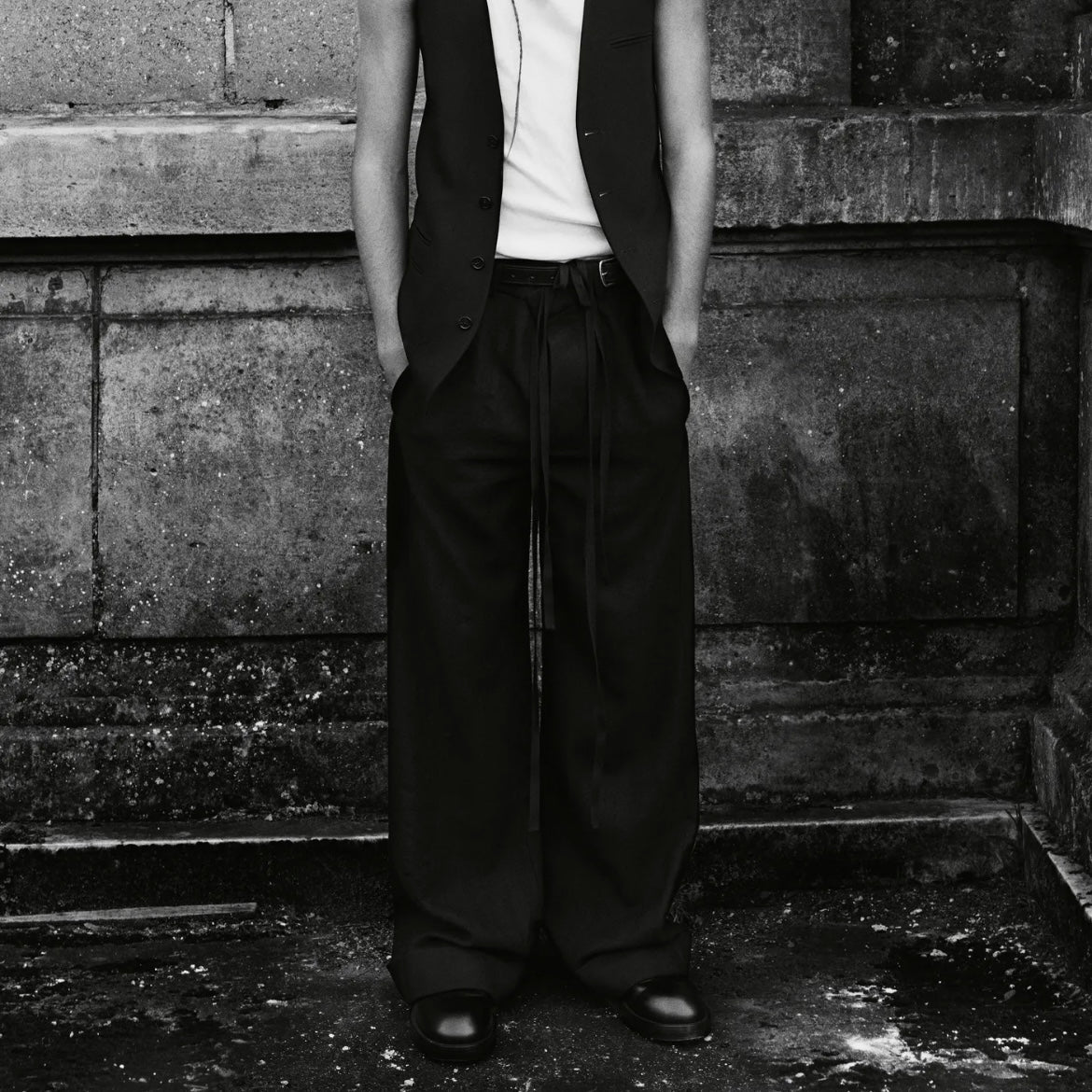 Ann Demeulemeester Bonne Slouchy Wool Trousers - AW21
