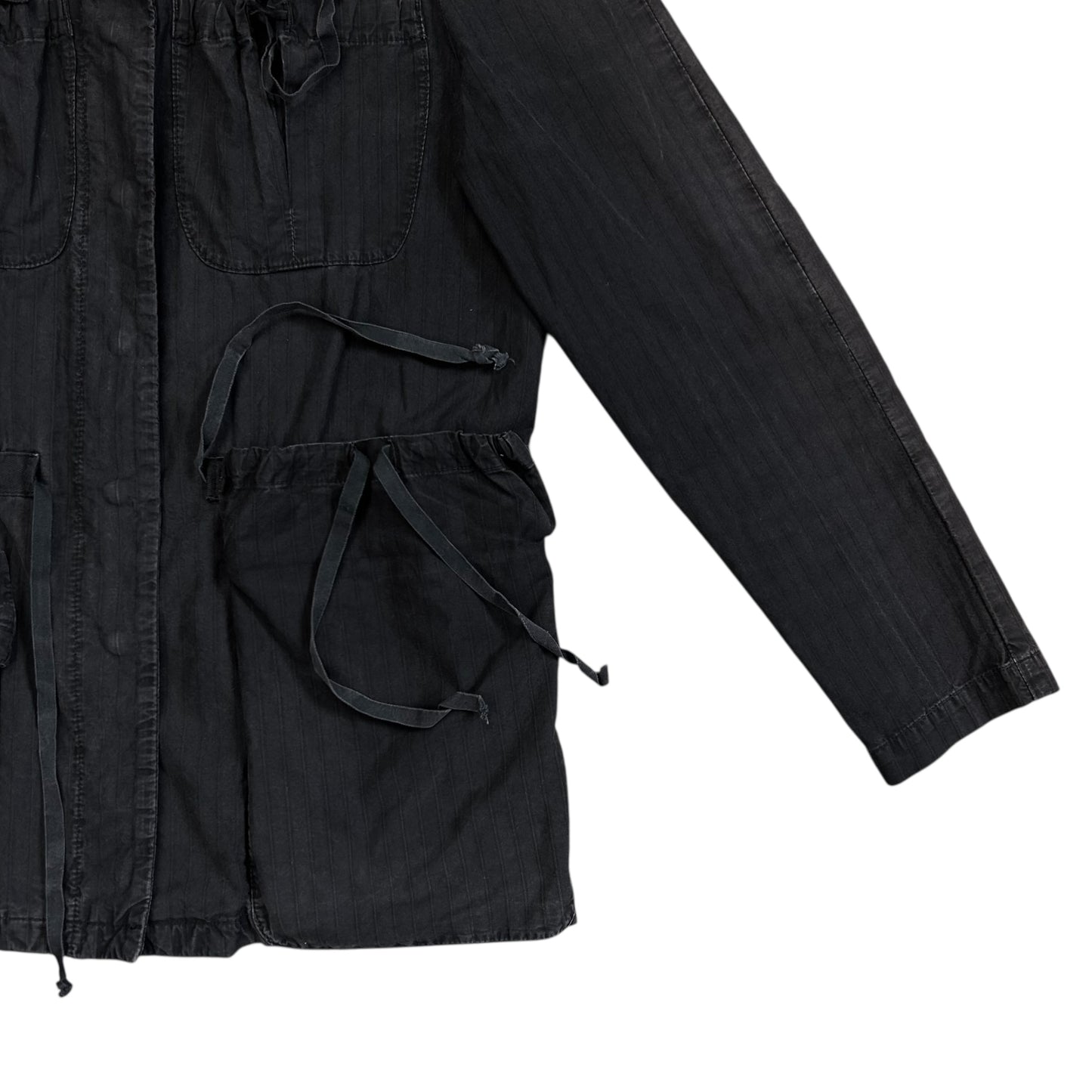 Maison Martin Margiela Belted Cargo Tassel Chore Jacket - SS05