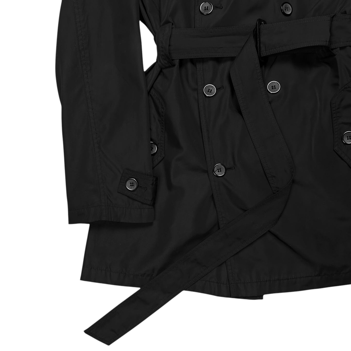 Dior Homme Belted Chest Layer Trench Coat - SS06
