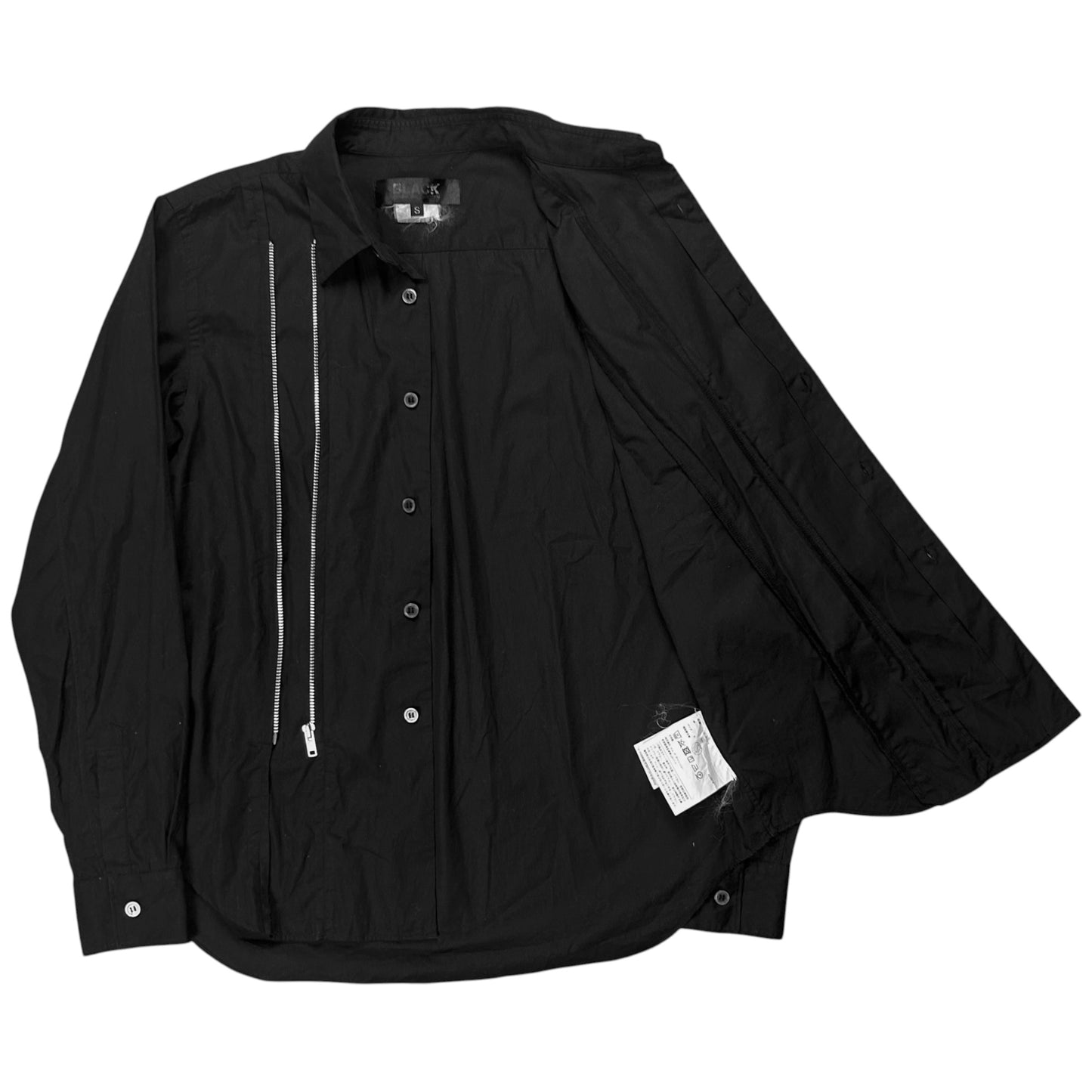 Comme des Garcons BLACK Dual Zip Shirt - SS19