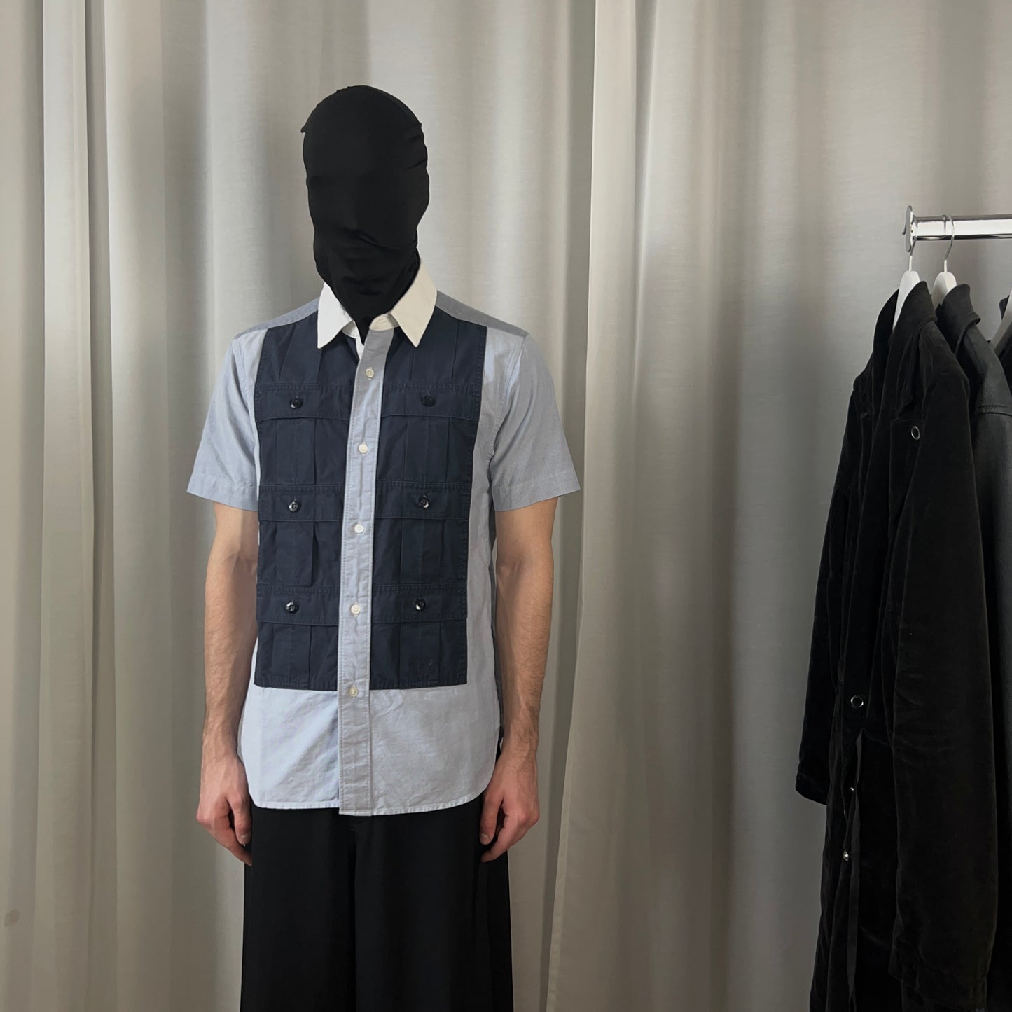 Comme des Garcons Ganryu Multi Cargo Pocket Shirt - SS17