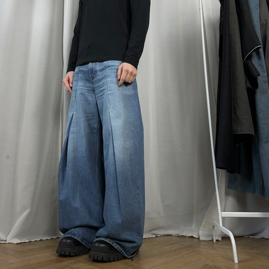 MM6 Maison Margiela Wide Distorted Dart Jeans - SS21