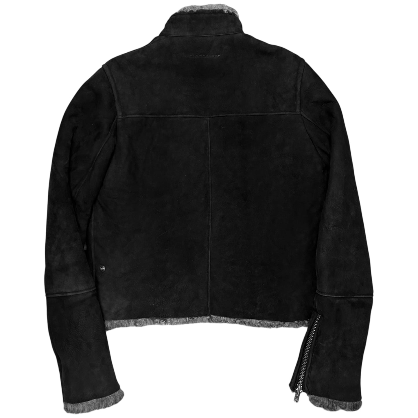 MM6 Maison Martin Margiela Shearling Moto Jacket - AW14