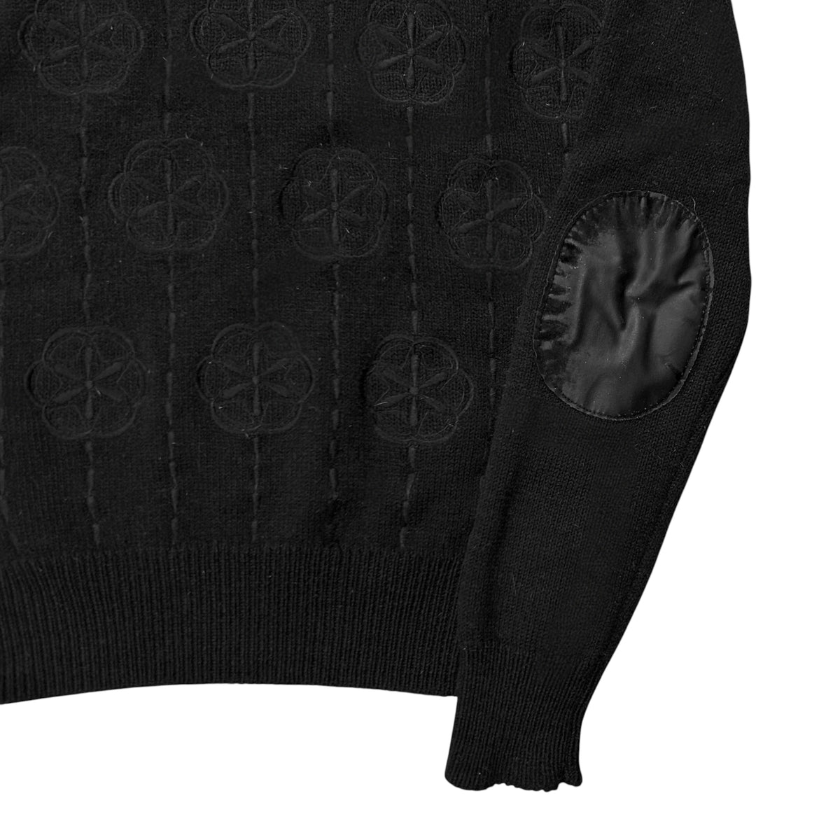 Dries Van Noten Floral Embroidered Wool Sweater - AW18