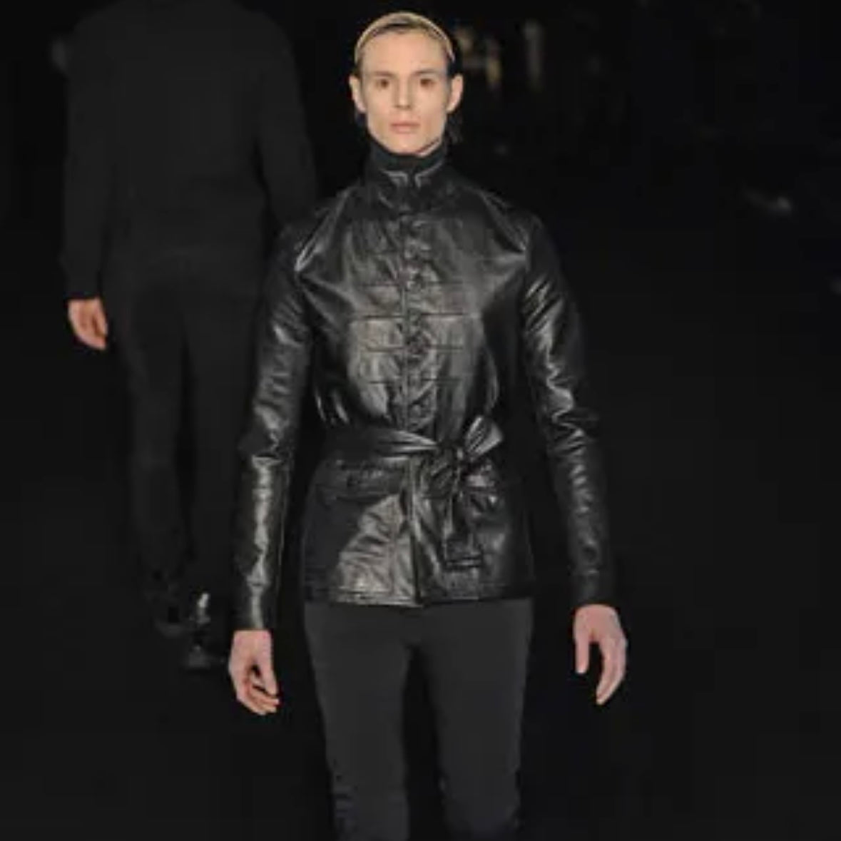 Dior Homme Belted Napoleon Wool Jacket - AW08