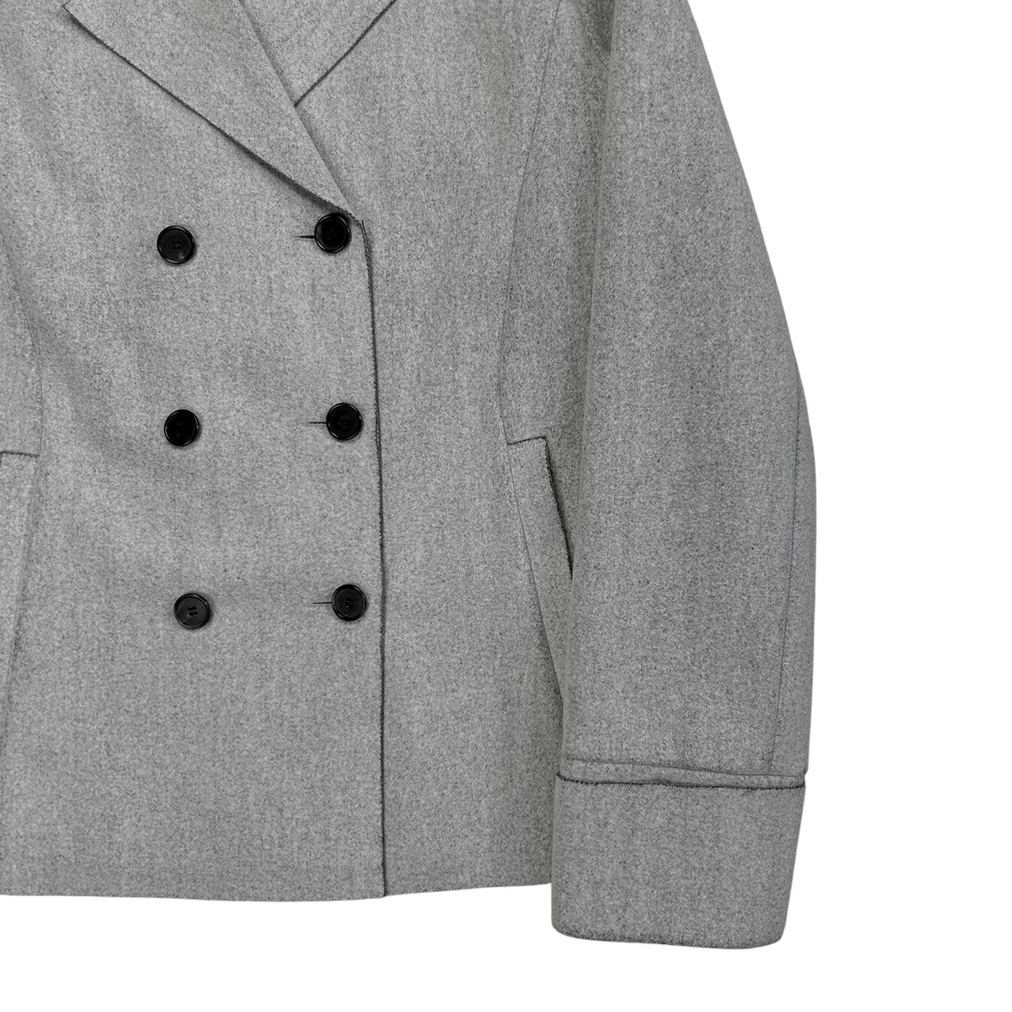 Jil Sander Panelled Double Breasted Jacket
