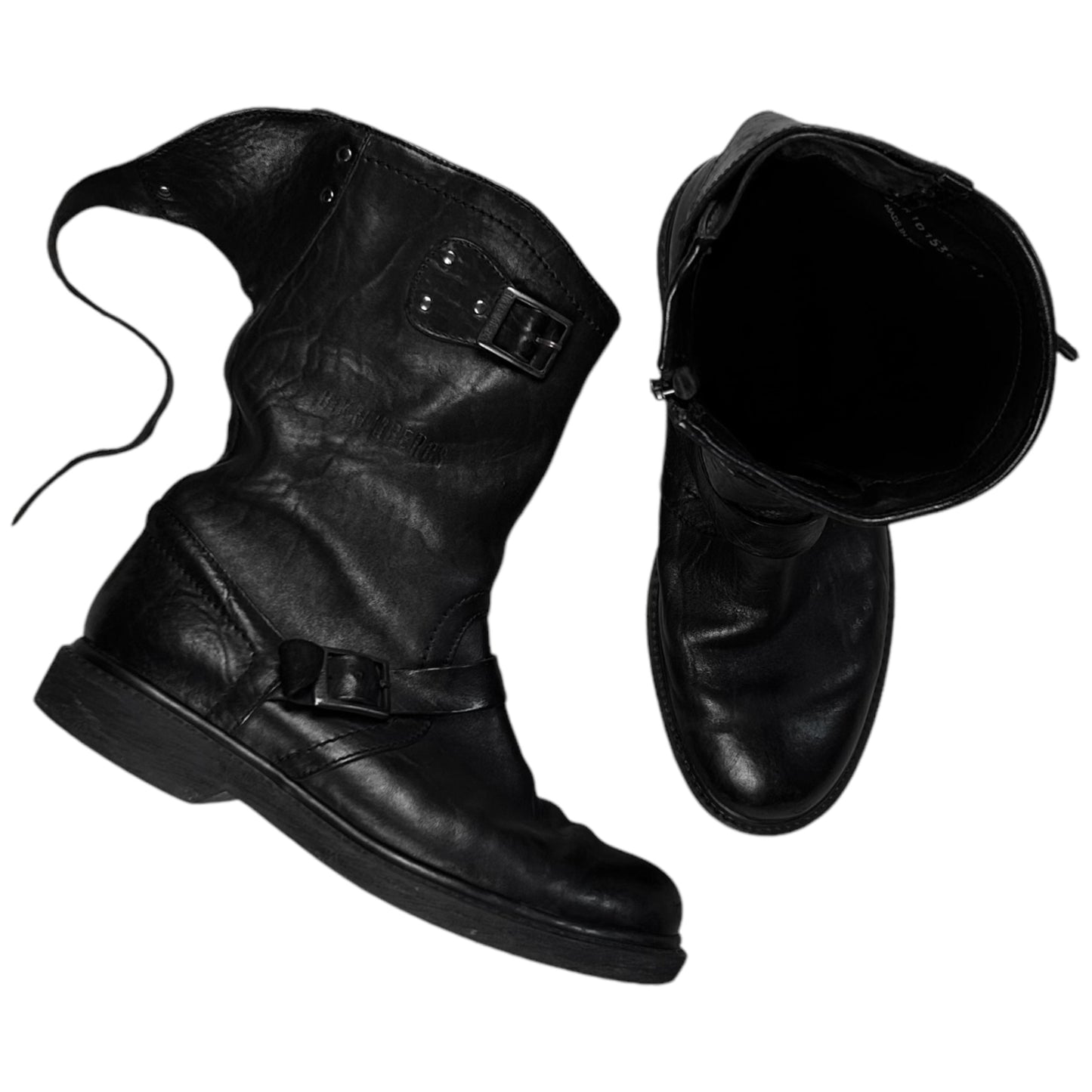 Dirk Bikkembergs Engineer Strap Boots