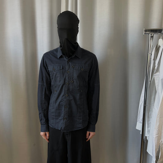 Dries Van Noten Multi Button Cargo Shirt