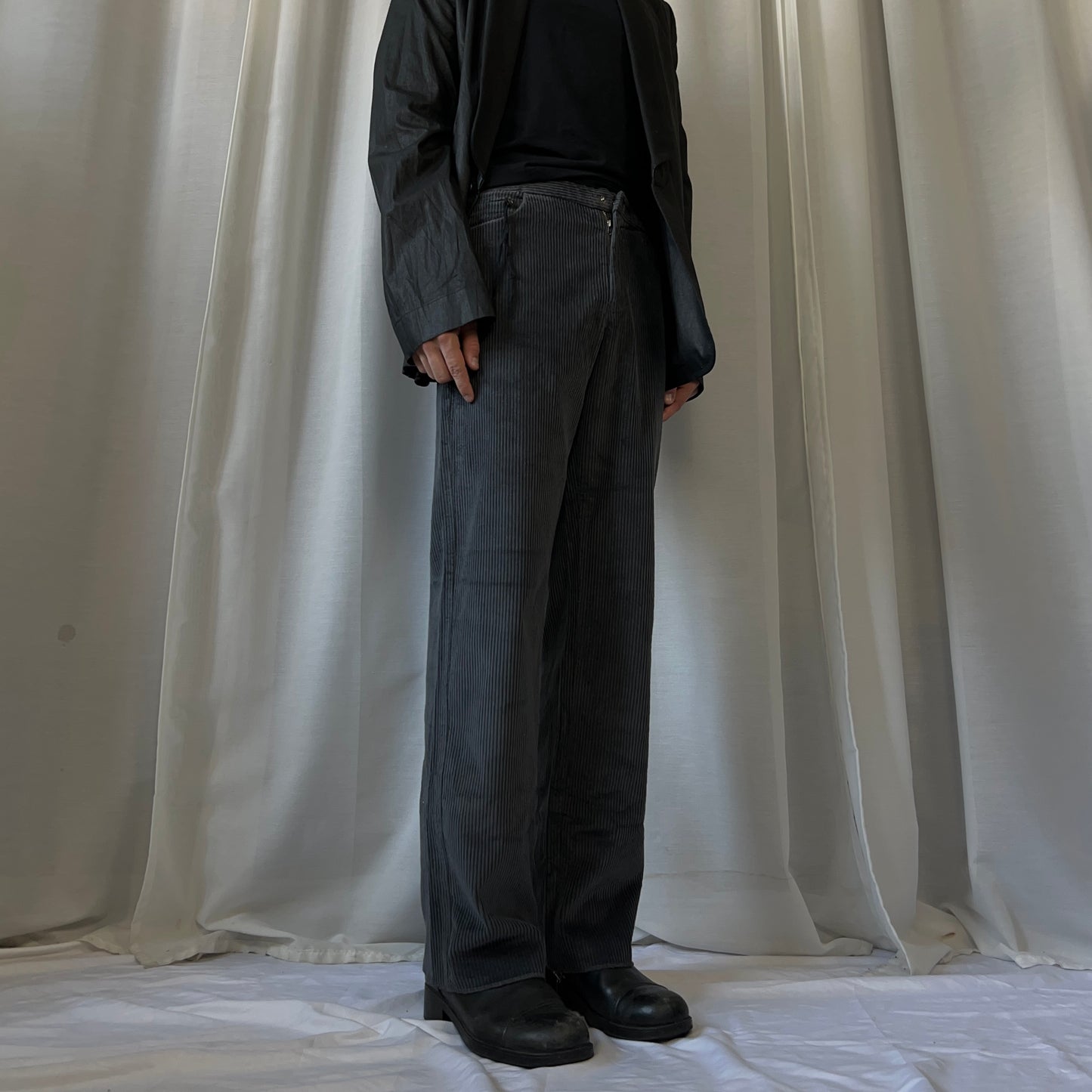 Maison Martin Margiela Tassel Zip Corduroy Pants - AW01