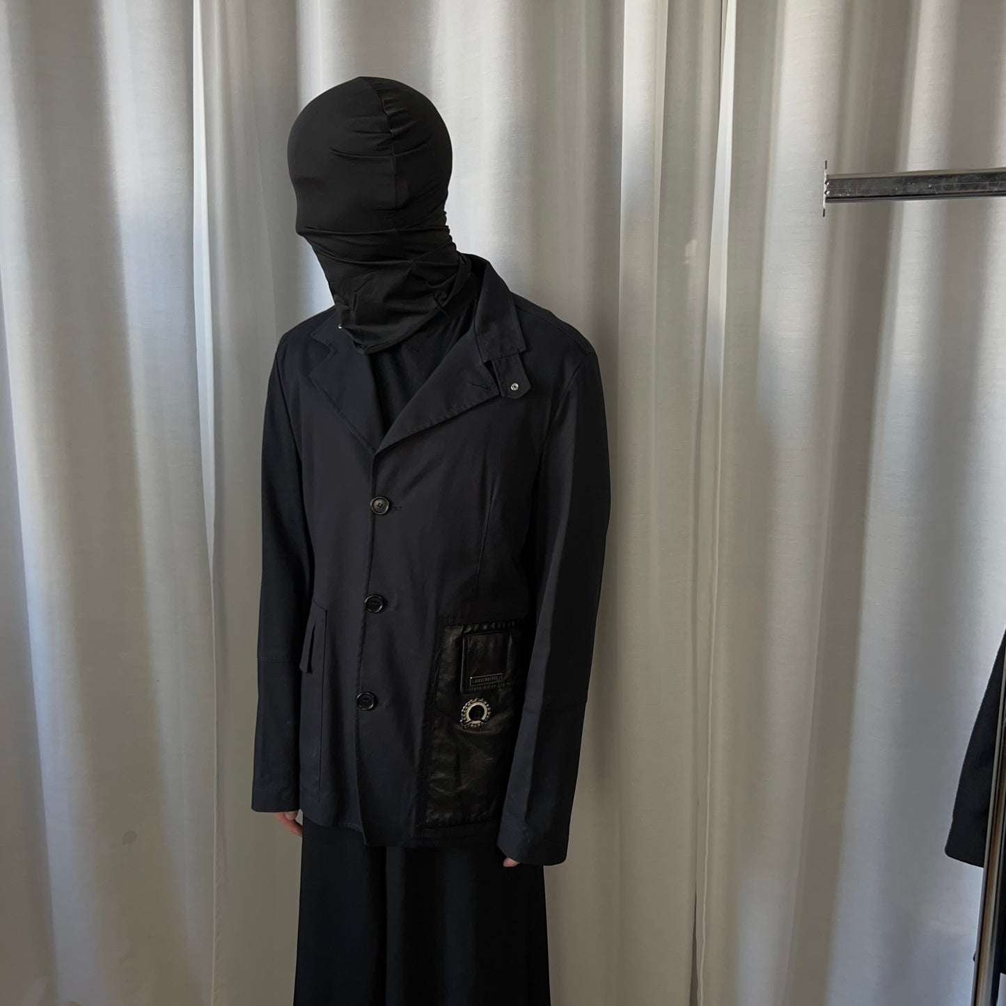 Dirk Bikkembergs Leather Pocket Blazer