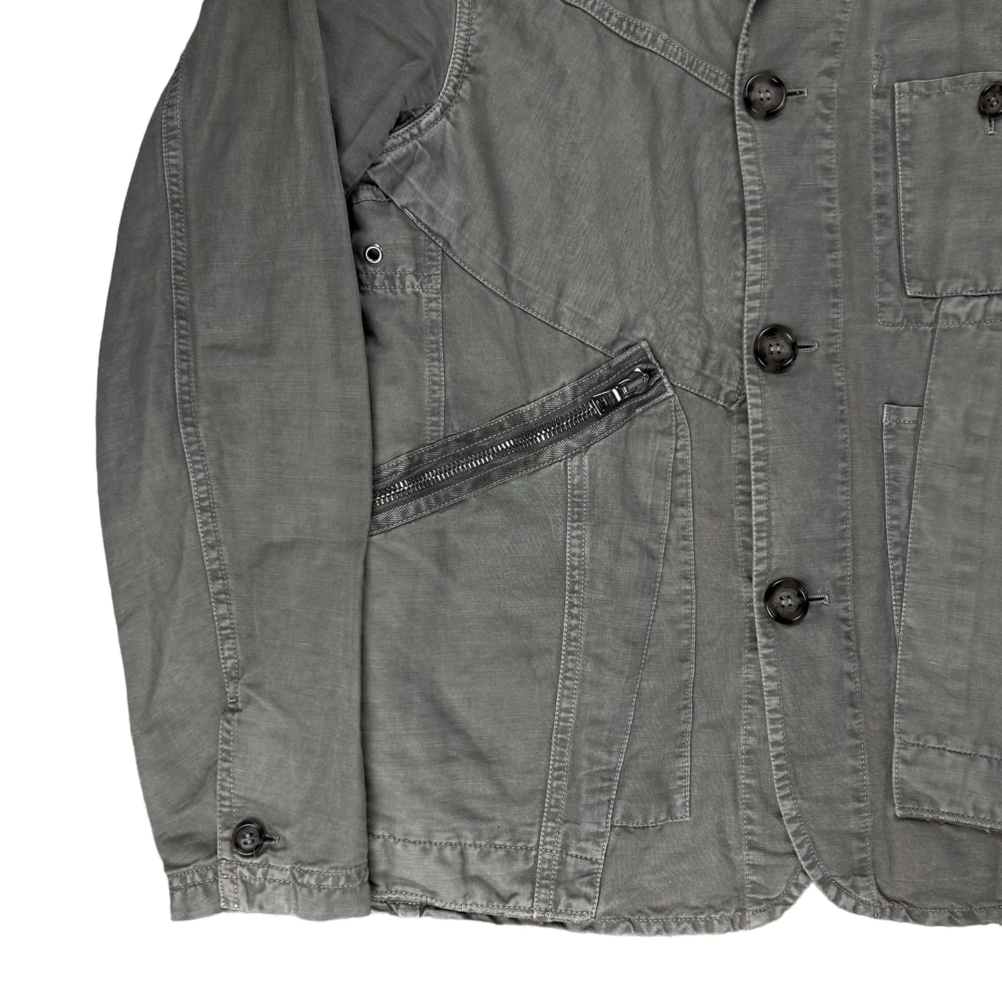 Prada Reconstructed Utility Chore Jacket