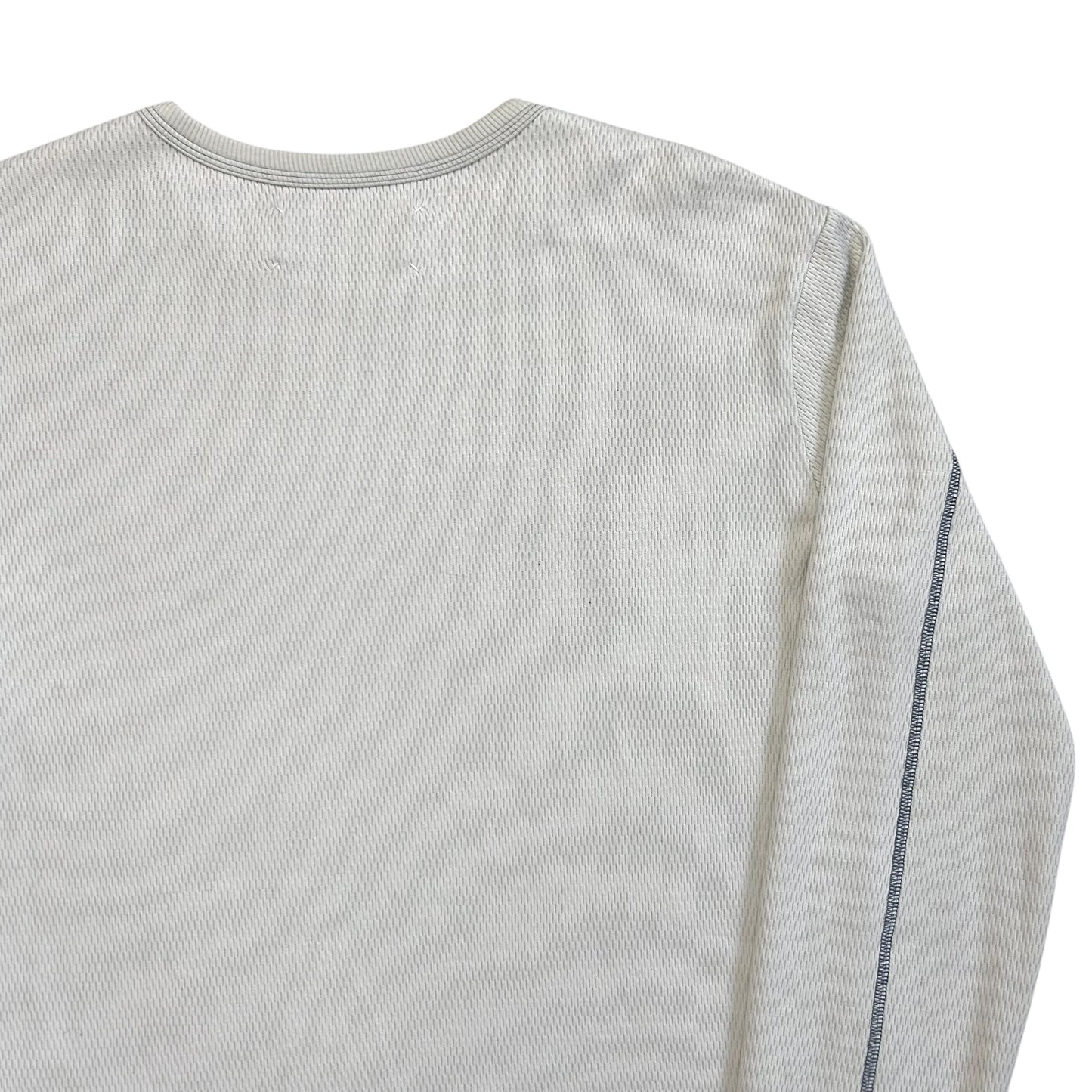 Maison Martin Margiela Contrast Stitch Waffle Sweater - SS04