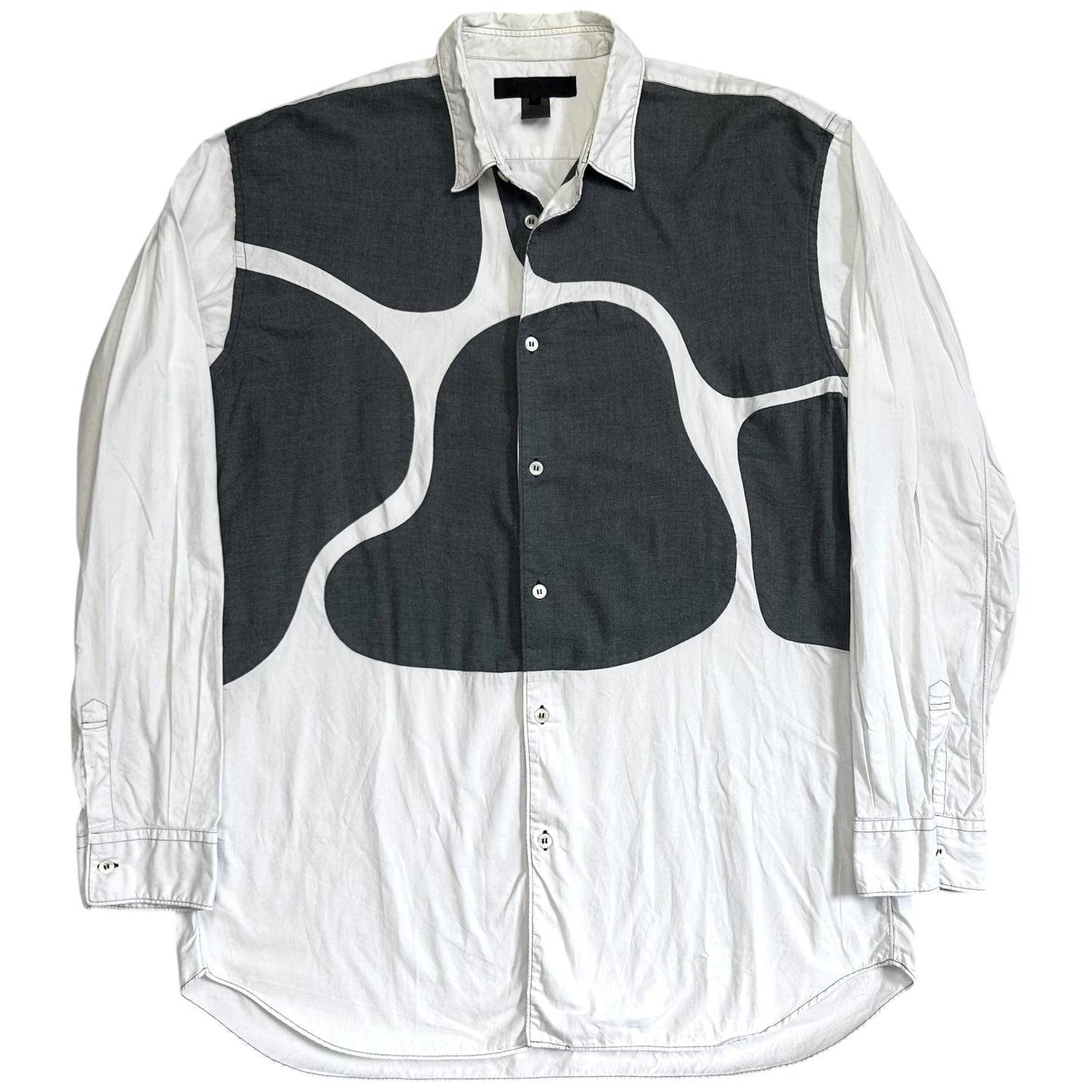 Commes Des Garcons Shirt Morph Print Shirt
