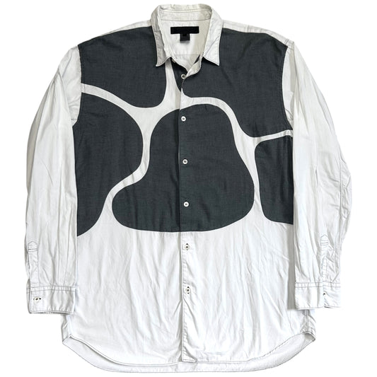 Commes Des Garcons Shirt Morph Print Shirt