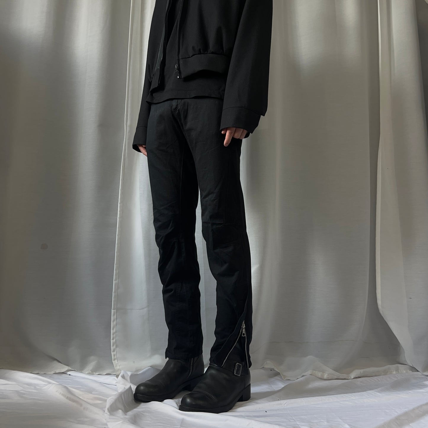 Dries Van Noten Moto Zip Pants - AW14