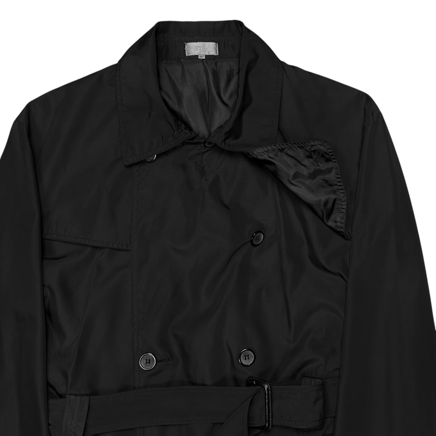 Dior Homme Belted Chest Layer Trench Coat - SS06