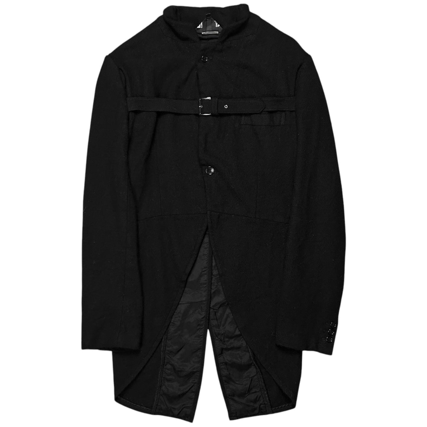Comme des Garcons Black Belted Tail Jacket - AW09