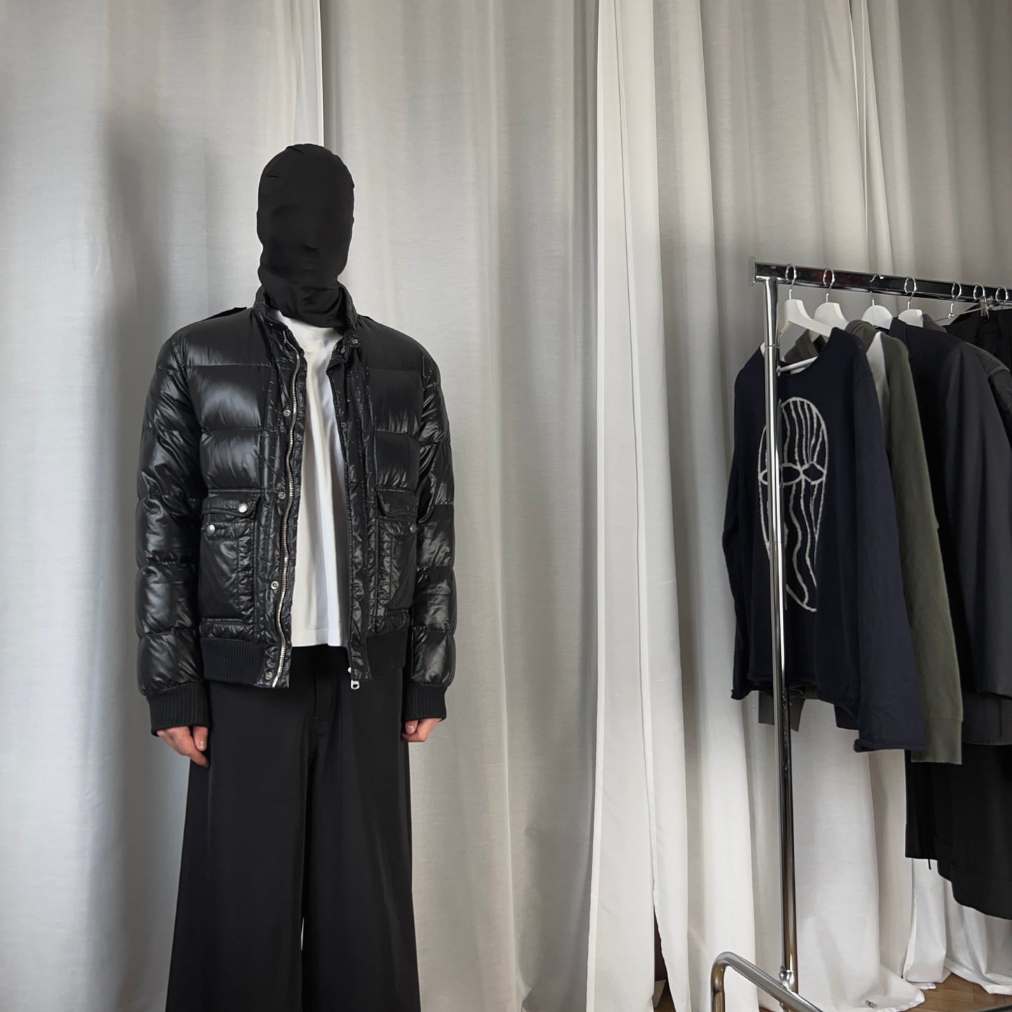 Dior Homme Glossy Navigate Puffer Jacket - AW08