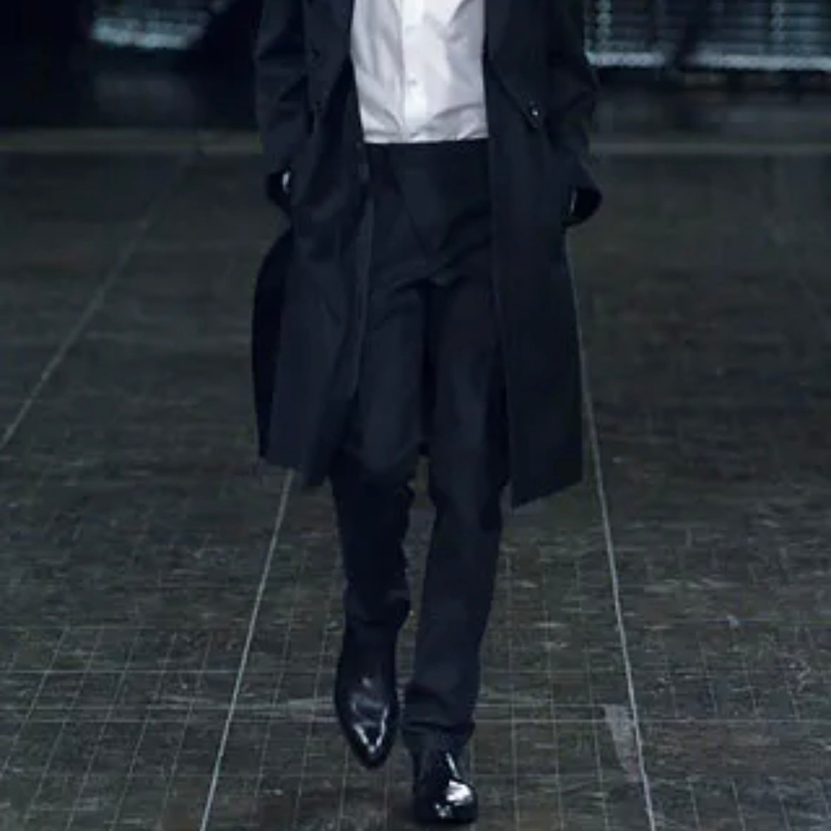 Raf Simons Asymmetric Fly Trousers - AW06