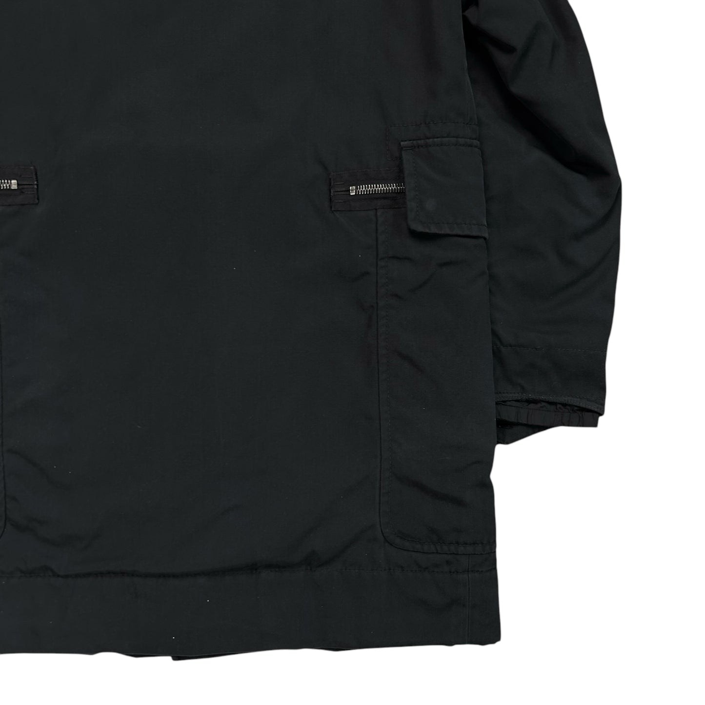 Prada Sheep Fur Collar Parka