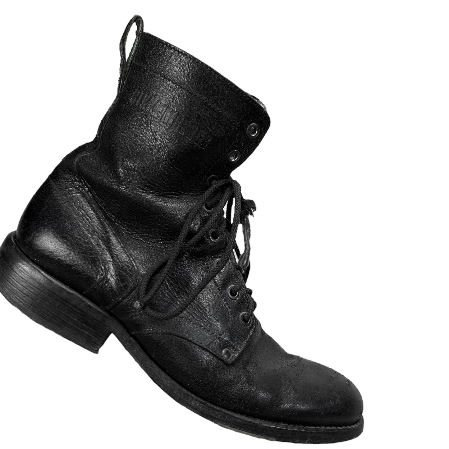 Dirk Bikkembergs Distressed Combat Boots