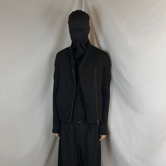 Helmut Lang Asymmetric Zip Padded Bomber Jacket - AW14