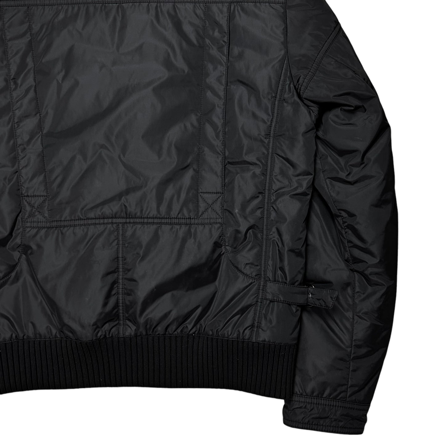 Prada Side Belted Aviator Jacket - AW08
