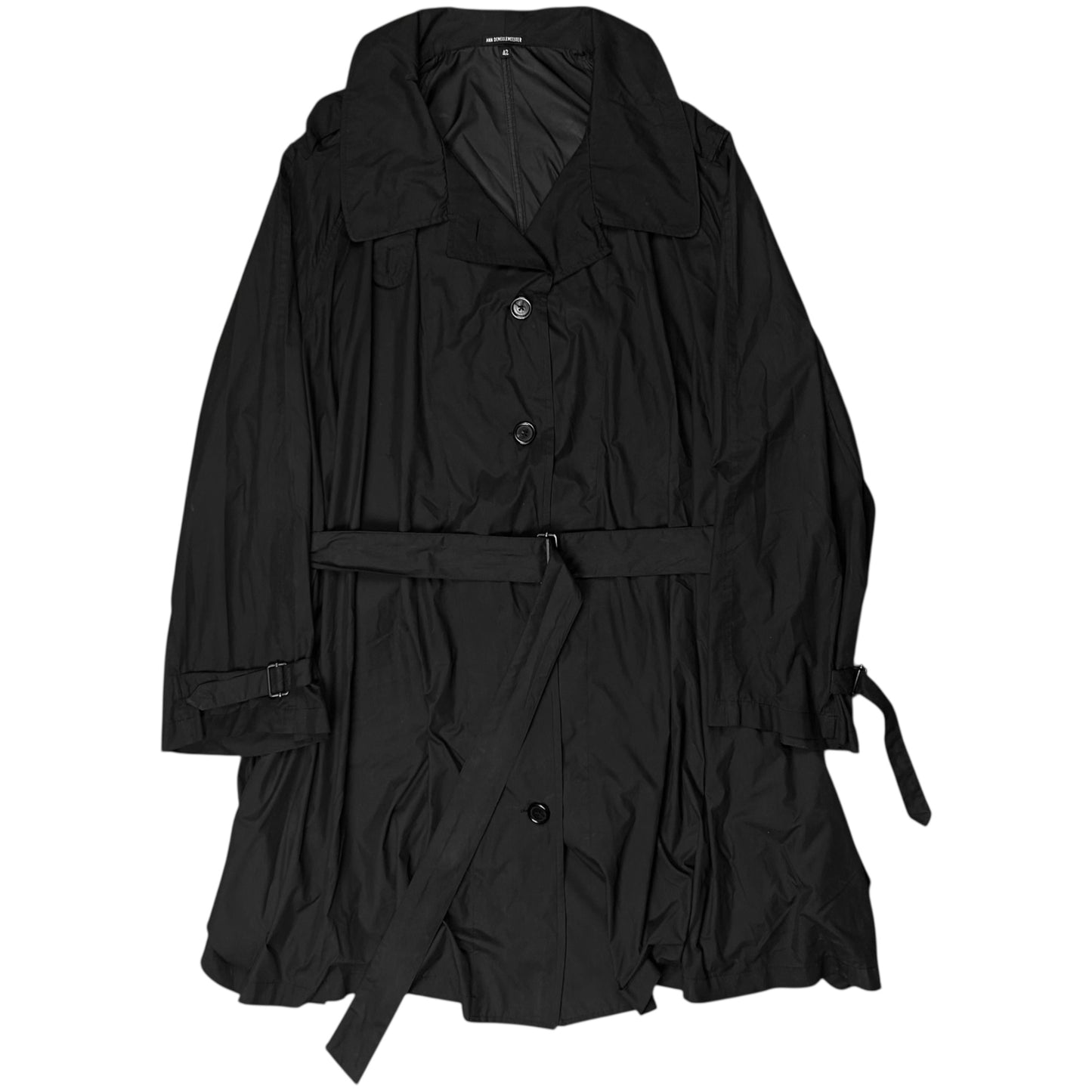 Ann Demeulemeester Multi Belted Rain Coat - SS20