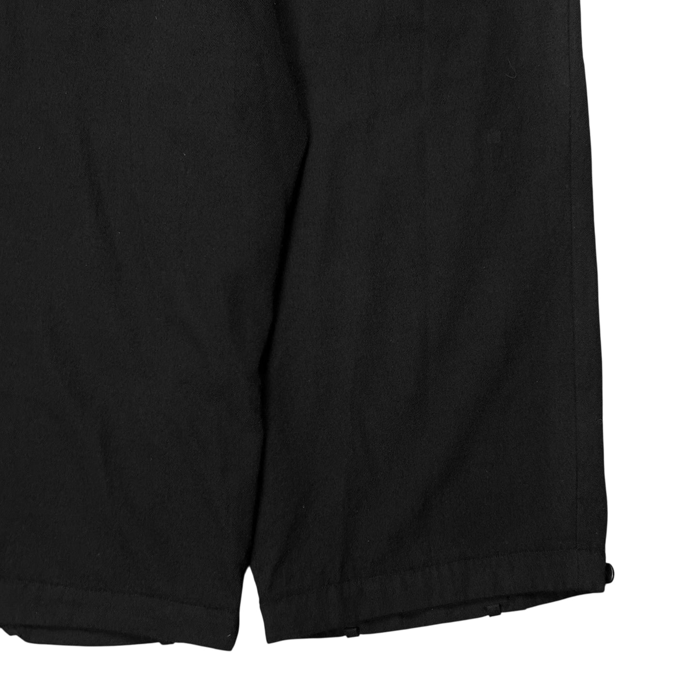 Y's Yohji Yamamoto Wide Bondage Strap Wool Shorts - AW18
