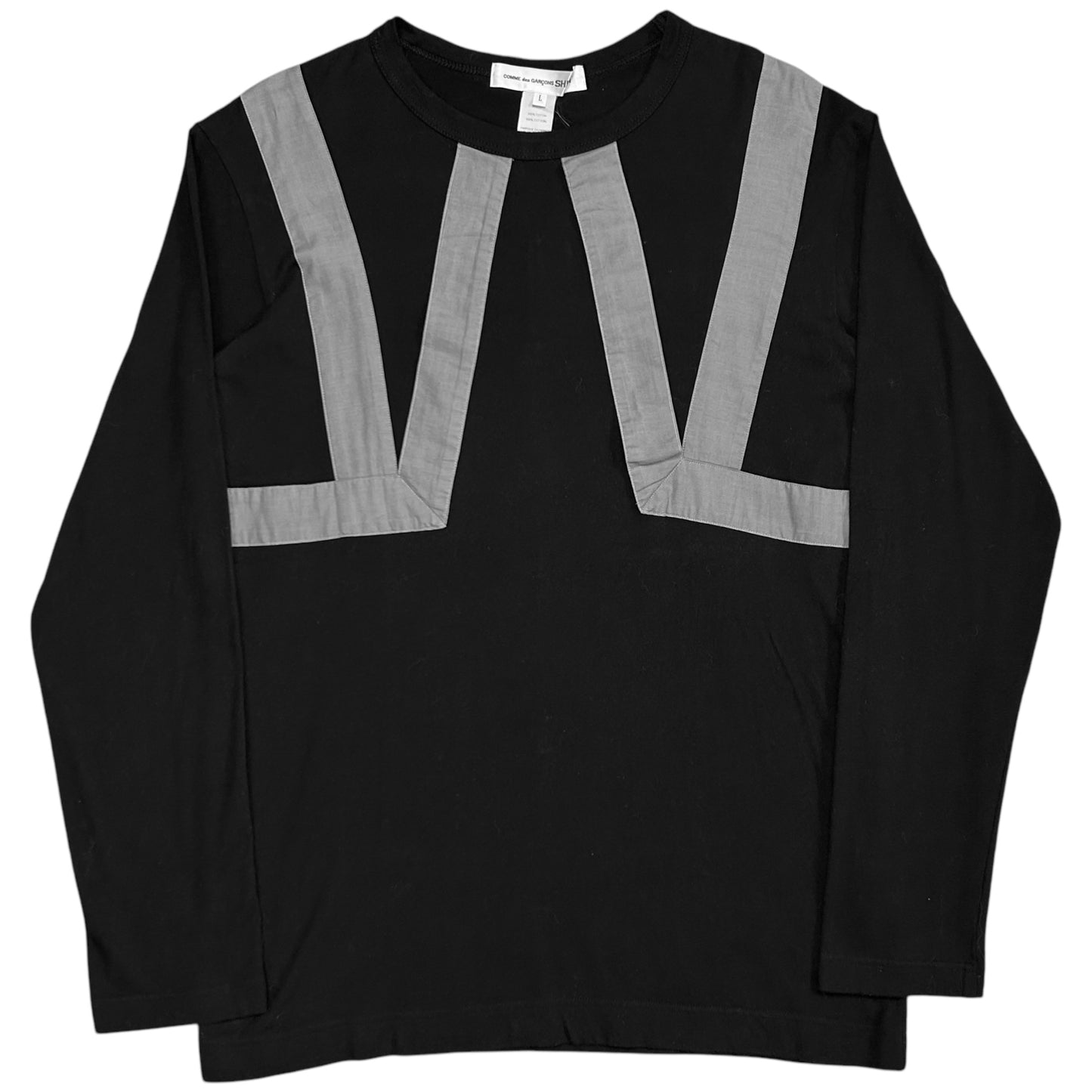 Comme des Garcons Shirt Contrast Bondage Strap Sweater - SS19