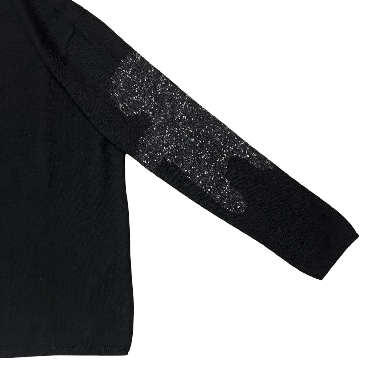 Comme des Garcons Shirt Intarsia Sleeve Sweater - AW19