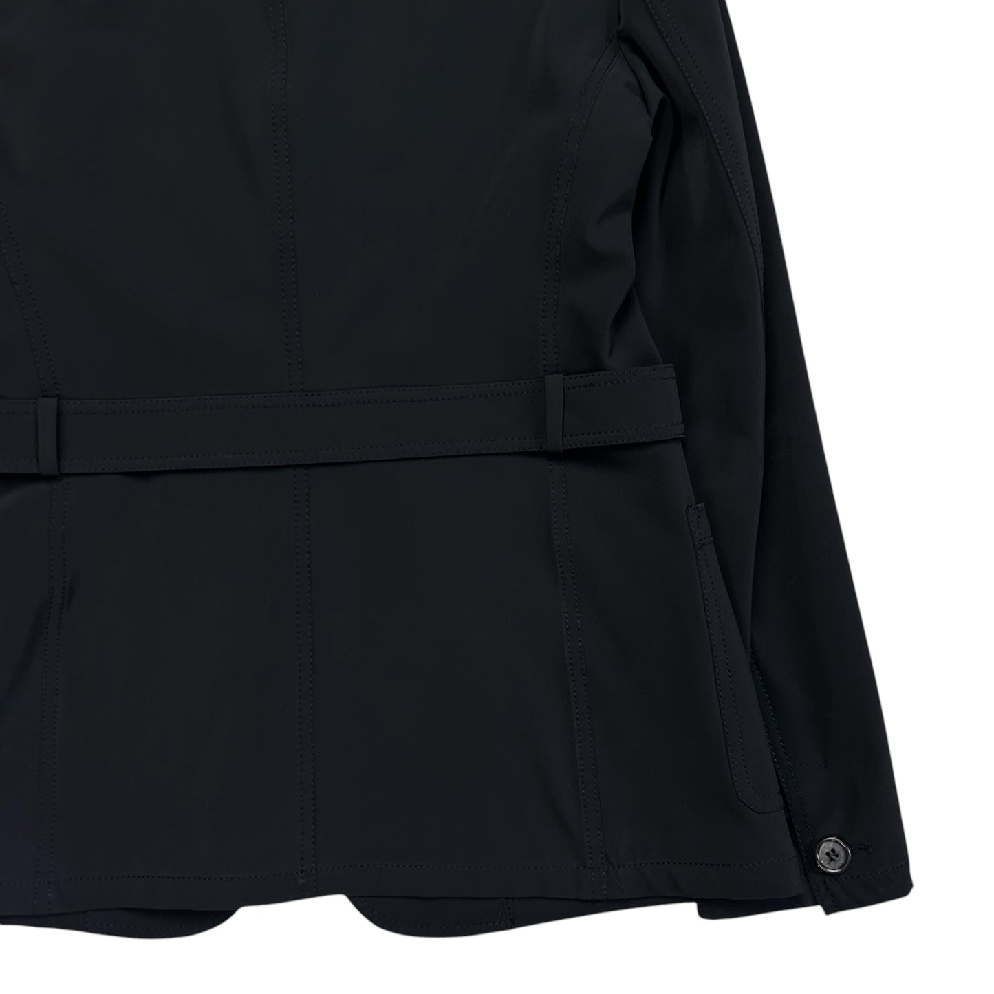 Prada Strap Belted Blazer