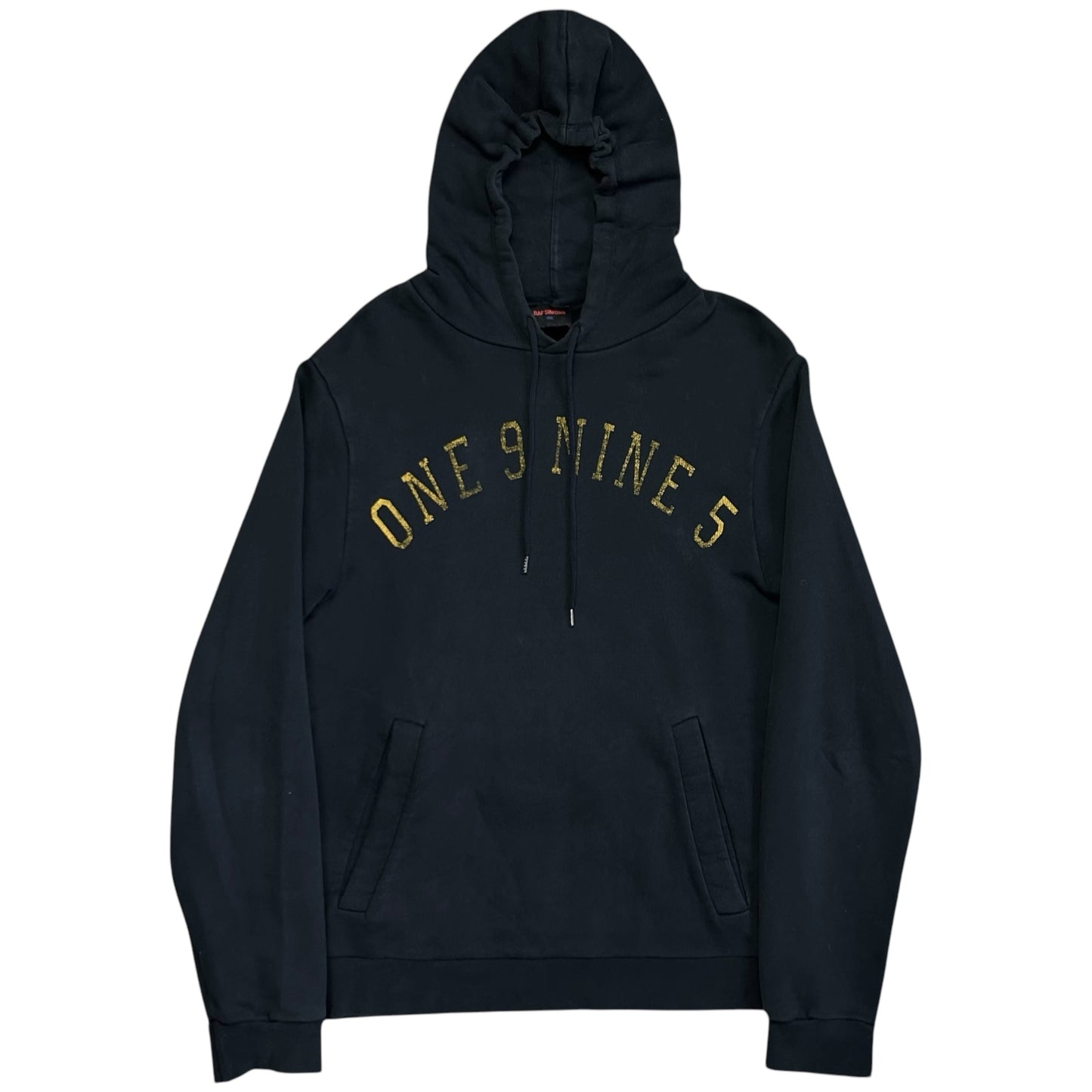 Raf Simons One 9 Nine 5 Print Hoodie