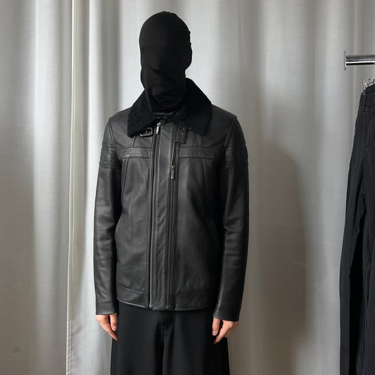 Givenchy Dual Zip Pilot Leather Jacket - AW11