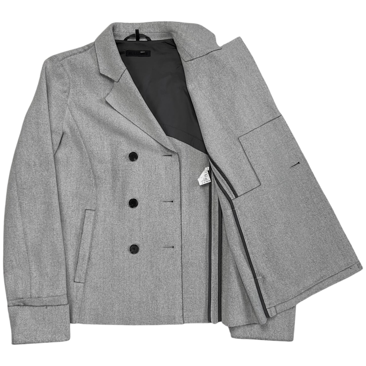 Jil Sander Panelled Double Breasted Jacket