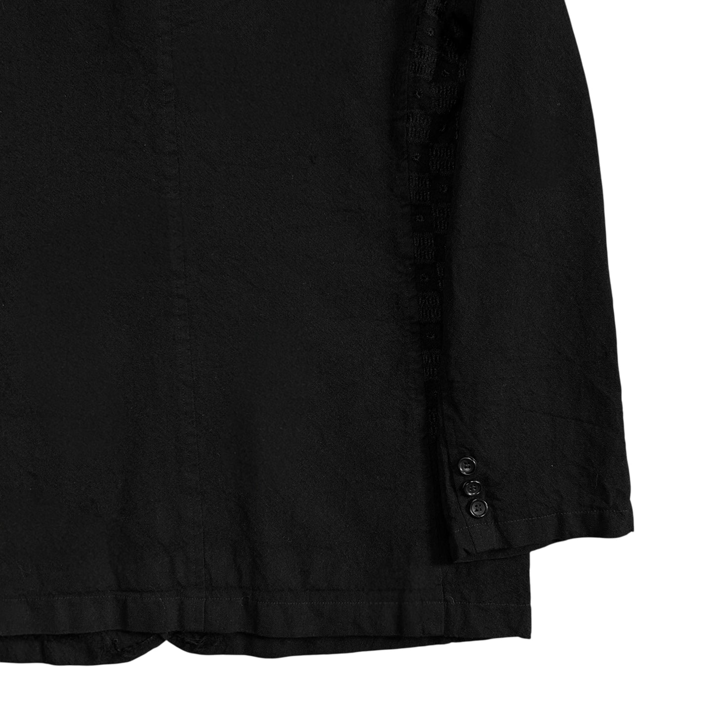 Comme des Garcons Homme Embroidered Check Blazer - AW02