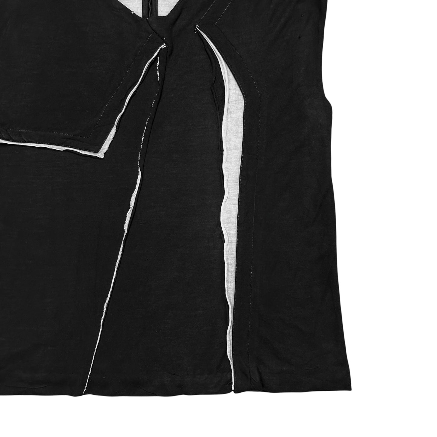 Balenciaga Multi Layer Patchwork Rayon Top - AW08