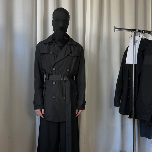 Dior Homme Belted Chest Layer Trench Coat - SS06