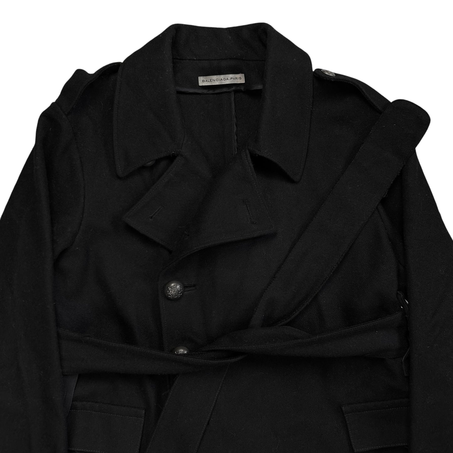 Balenciaga Double Belted Sailor Jacket