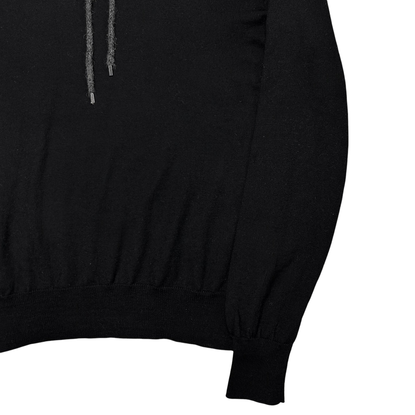 Dior Homme Contrasted Alpaca Knit Hoodie - AW14