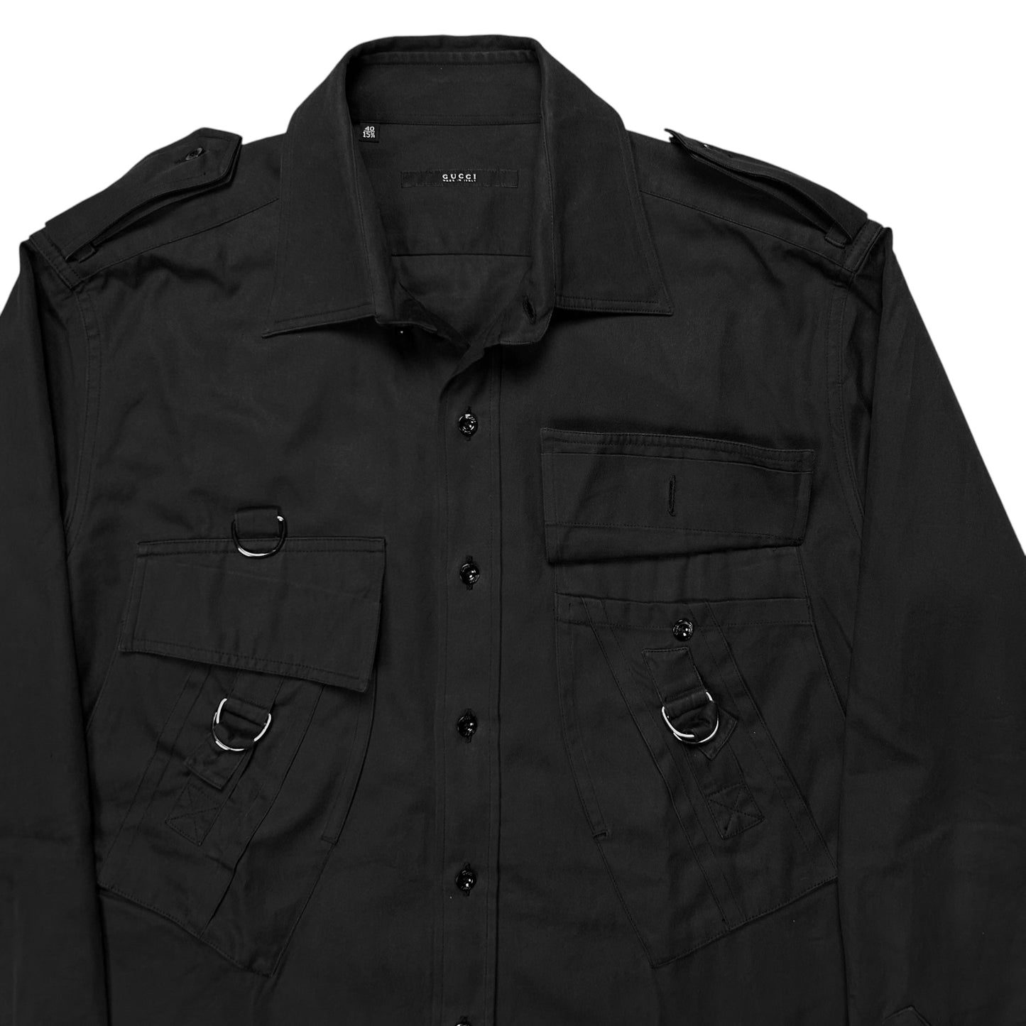 Gucci by Tom Ford Cargo Ring Shirt - SS99