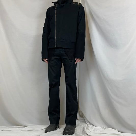 Stefan Cooke Mohair Diamond Trousers - SS19